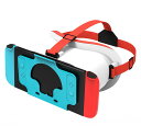 SHEAWA Switch/有機ELモデル用VRゴーグル ヘッドセット 近視対応 -8.0以下 瞳孔間距離/焦点距離調節 VRグラス VRヘッド
