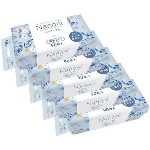 医食同源ドットコム iSDG いつでも清潔フェイスタオル薄手90枚入り 5パック