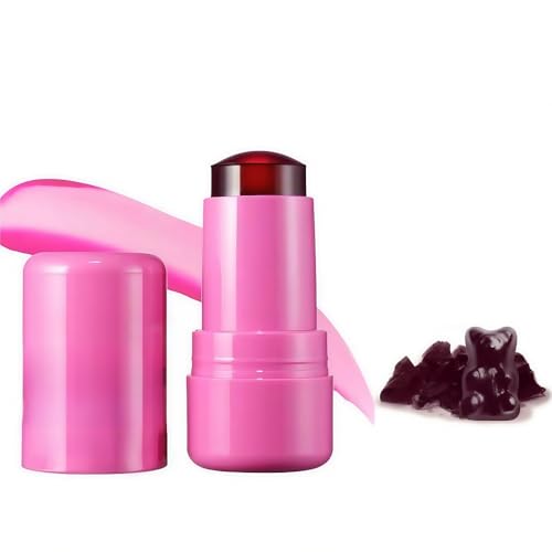 LiangNiShi チーク＆リップジェリー 多機能 果?腮?＆リップティントセット 顔＆唇両用 クリームチークスティック 血色感 長持ち 保湿