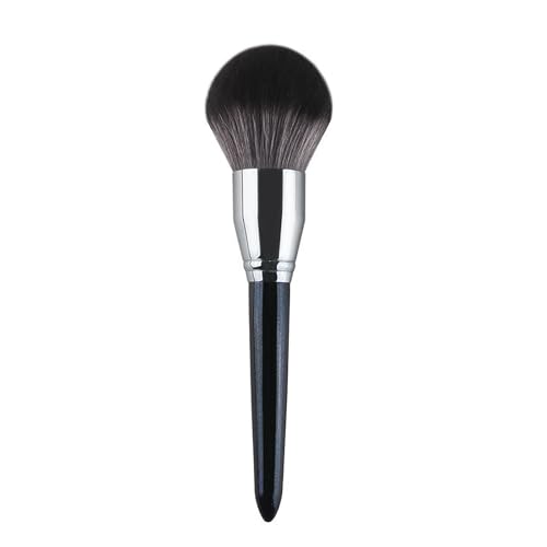 TRkin パウダーブラシ 毛先丸カット ルーズパウダーブラシ 柔らかいメイクブラシ チークブラシ 多機能 ..
