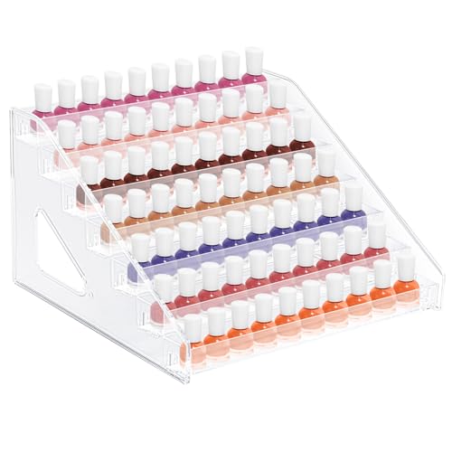 Annhua マニキュア収納 マニキュアスタンド 7段 ジェルネイル 収納 ネイル収納ケース マニキュア収納ケ..