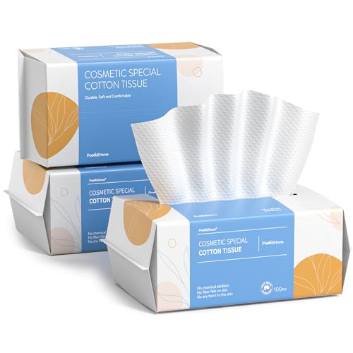 フェイスタオル クレンジングタオル 100枚×3個セット 敏感肌用 天然コットン ふわふわ柔らかい 使い捨..