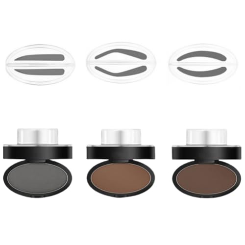 LEEINTO アイブロウパウダー アイブロウスタンプ 眉スタンプ眉メイク眉パウダー長持ちし、色褪せにくい 自然な3D輪郭 ノーズシャドウ-07