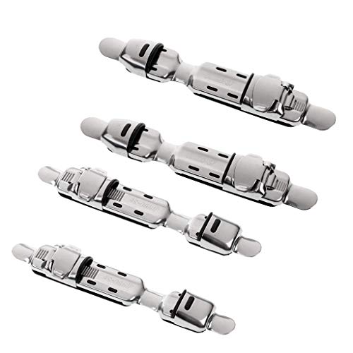 shangjin 釣りリールシート 釣り竿 ステンレス製 耐衝撃性 腐食性 耐久性 滑り止め 軽量 交換 4本セット 24時間以内に配送