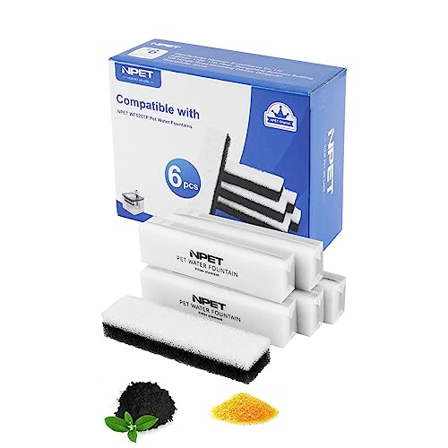 NPET 交換用フィルター 活性炭 イオン交換樹脂 6枚-WF020TP用
