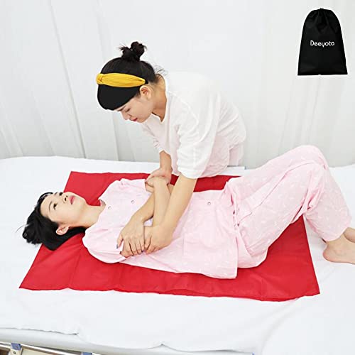 DEEYOTA 移動スライディングシート パイプ状らくらくシート 軽量で再利用可能なリフティングパッド 起き上がり補助 患者/高齢者移動サポート