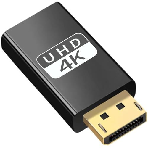 displayport hdmi 変換 DP to HDMIアダプタ 4K 60Hz 保護延長コード プラグ＆プレイ 金メッキコネクター 対応機