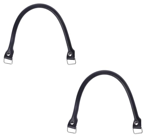 LeTradeJP かばん 持ち手 D菅付き 本革 取っ手着脱可能 2個かばん 持ち手 本革 かばん取っ手 D菅付き ..