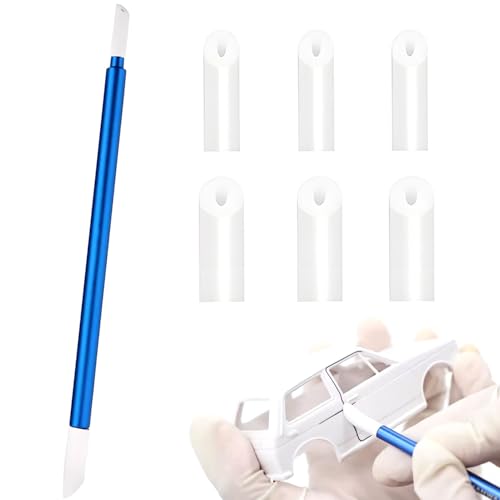 Drawheart 金属製拭き取り棒 7点セット アルミニウム ポータビリティ 耐久性 プラモデルツール ホビー..