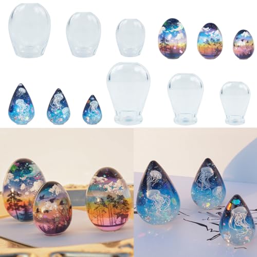 LOYELEY ソフトモールド シリコンモールド 流砂型 アクセサリー イヤリング ペンダント ネックレス キーホルダー モールド 石膏 樹脂