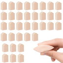 ADOFUN スポンジ メイク 使い捨てスポンジ メイクスポンジ 大容量 ファンデーションスポンジ 化粧アプリケーターツール 35Pcsハウス型