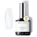Modelones ジェルネイルベースコート 15ml 大容量 UV/LED対応 ポリッシュ ネイルジェル