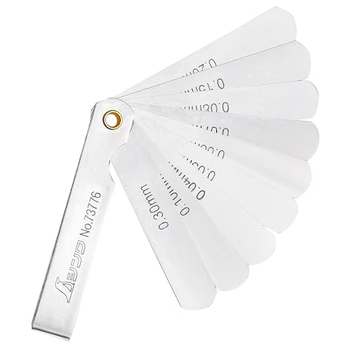 シンワ測定Shinwa Sokutei シックネスゲージ A 75mm 9枚組 73776