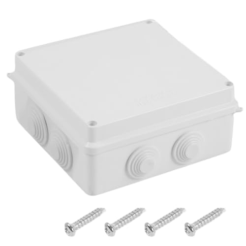 winova プラスチックケース ABS製電気ボックス IP65防水 防塵 屋内外で頼りになる耐久性 配線ボックス 150mmx150mmx70