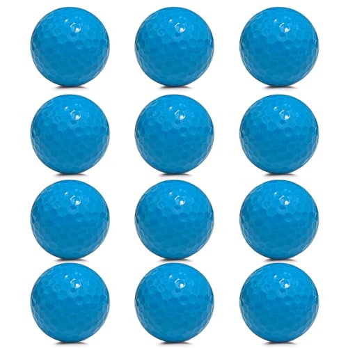 ZNLAKU ゴルフボール目立つ カラーgolf ball 2ピース構造 両立する飛距離&高反発 ごるふぼーる