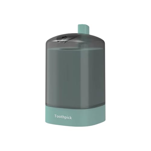 爪楊枝ケース つまようじ入れ 爪楊枝入れ 押すタイプ フタ付き 自動式の楊枝入れ ポップアップ式 ワンプッシュ つまようじ入れ 卓上 防塵防湿