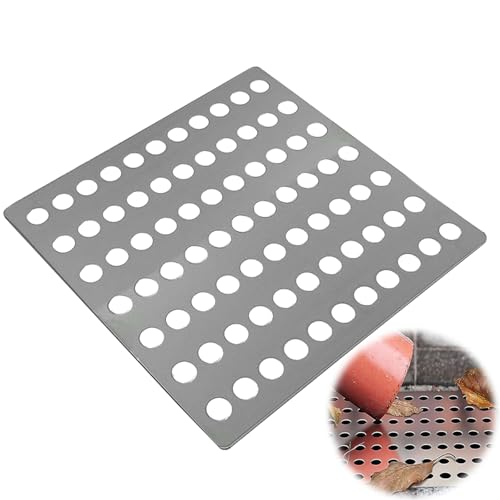 EsiFare 排水口カバー 水切りラック用アクセサリ 15cm*15cm ステンレス製 床ドレン 排水溝カバー 排水..