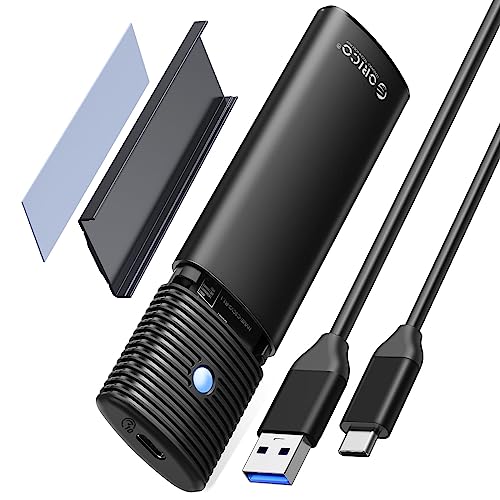 ORICO M.2 SSD 外付けケース M.2 SSD ケース USB 3.2 Gen 2 10Gbps NVME/PCIE専用工具不要 アル