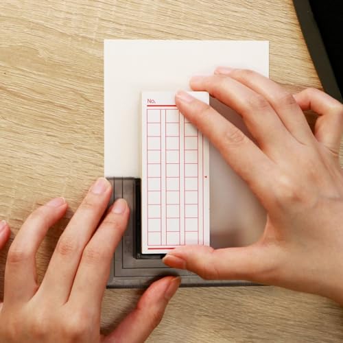 サンビー まっすぐに押せる はんこ定規 HNKS-01