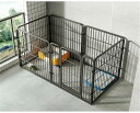 ペットサークル 犬 ペットフェンス サークルケージ ドア付き DIY 室内 屋外 置くだけ 柵 自立 ケージ 小型犬 セットドア付 6枚 高さ6