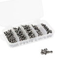Croch ガン玉セット おもり 釣り 400個セット 丸型 割ビシ 5サイズ入0.4/0.8/1.0/1.5/2.5g