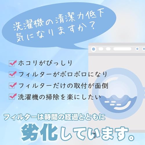 ISTORA 糸くずフィルター クズ取りネット AQUA洗濯機対応用 0530016765 アクア用 品番:LINT-51 ゴミ取りネット