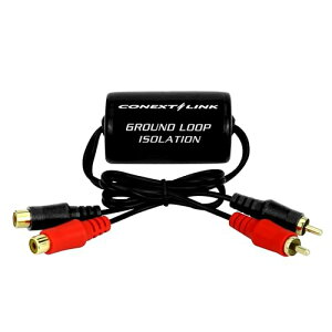 Conext Link AD104 RCAステレオ2チャンネルグランドループアイソレーター信号ノイズフィルタサプレッサ