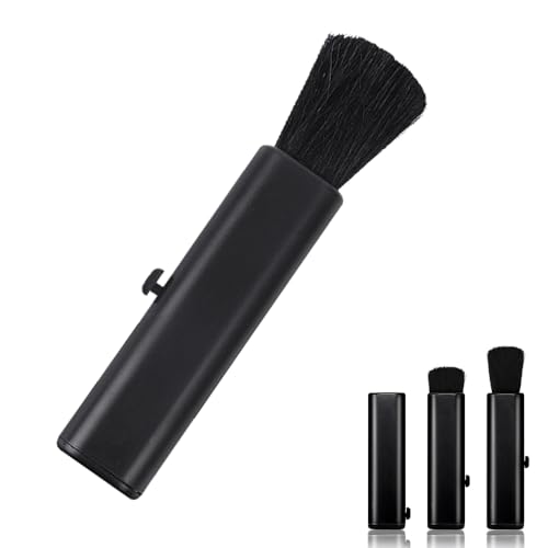 サムコス 除電ブラシキーボード 静電気防止 軟毛 ほこりとり コンパクト 清掃 ウール フレキシブルブラシヘッド 伸縮式設計です パソコン スマ