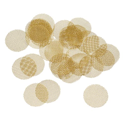 DMiotech 30個入りの真鍮パイプスクリーン 12.7mm / 0.5 パイプフィルター用