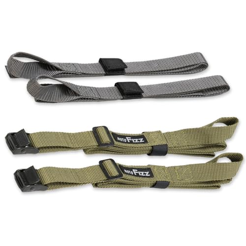 タナックスTANAX MOTOFIZZ シートバッグ用 パワータイベルト 2本セット 250mm~2400mm モスグリーン MF-..