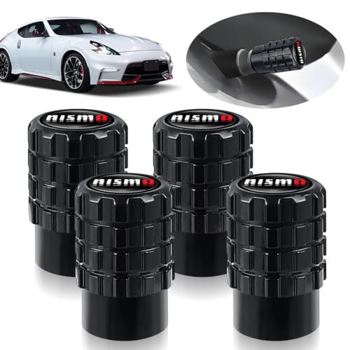 LUTU バルブキャップ ニスモ全シリーズ タイヤバルブ 防錆 防腐食 外装アクセサリー カーパーツ 流線型..