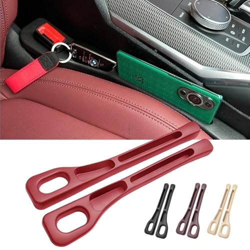 KOVOL 隙間収納 車用 シート隙間 クッション 車インテリア ポケット 軽量 隙間埋め 落下防止 小物入れ 内装パーツ 大容量 スマホ 鍵