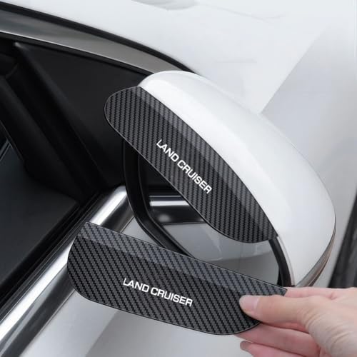 ランドクルーザー 適用 ドアミラーバイザー 車用 雨よけ サイドミラーバイザー LAND CRUISER 専用 ランドクルーザー 70系 80系