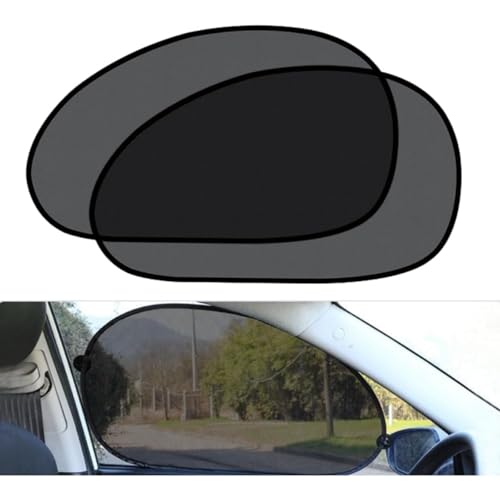 Life2キク サンシェード 車用 まど サイド 運転席 助手席 紫外線カット 遮光 車窓日よけ 2枚入 リア 日..