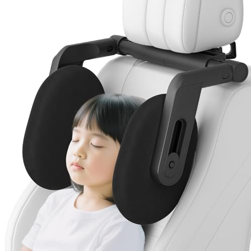 Oasser ヘッドレスト 車用首枕 3Dメッシュ素材のネックパッド 首まくら ネックピロー 運転 出張 旅行 ..