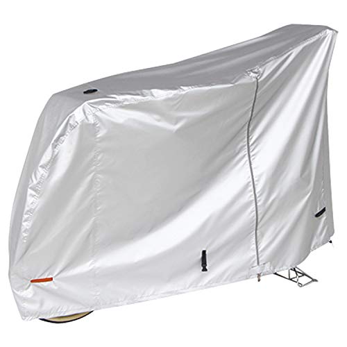 MARUTOマルト 電動アシスト車におすすめクイックカバー電動ハイバックタイプ シルバー EL-D