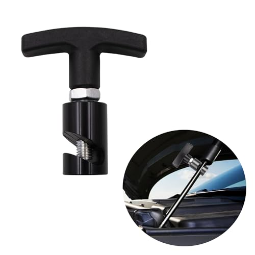 ダンパーストッパー ボンネットダンパークランプ 金属プロップストラットストッパー リアゲートストッ..