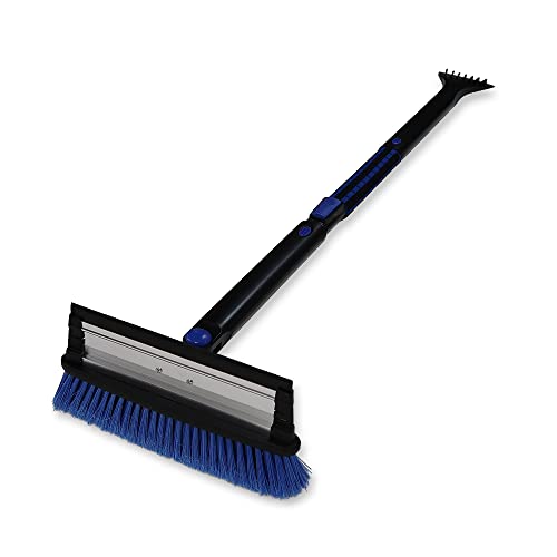 メルテックmeltec スノーブラシ スノッキー スクレーパー付き 伸縮3段階 組み立て式 SNB-16