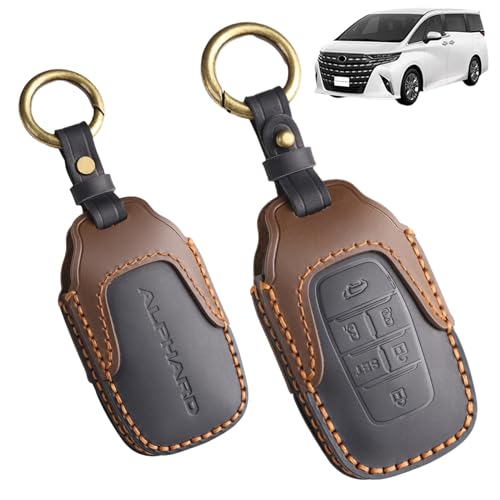 TatkDIY アルファード ヴェルファイア 30系 40系 専用スマートキーケース キーカバー キーホルダー カ..