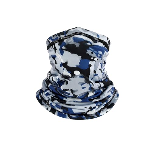 Trifong フェイスカバー 夏用 uvカット マスク 冷感 速乾 吸汗 顔 日焼け対策 息苦しくない 紫外線カット 薄い フェイスマスク U