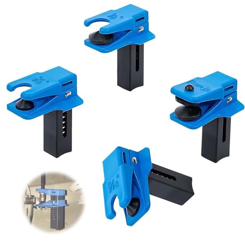 Tibemi ブレーキフルードラインストッパー 4個セット ガソリンホースストッパー ホースクランプ ブレー..