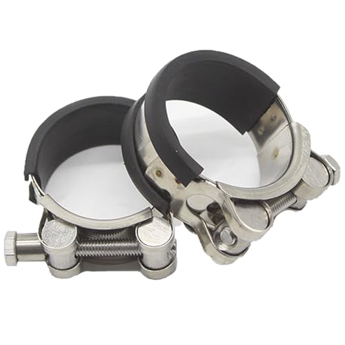 バイクパーツ マフラーバンド ステンレスバンド パイプクランプ サイレンサー マフラーバンド バイク マフラーバンド 304ステンレス マフラー