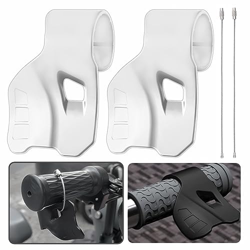 Charming Decorationスロットルアシスト バイク用アクセルアシスト アクセル補助 取り付け簡単 2個入り 汎用性 バイク用品 盗