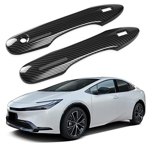 Marchfa 新型プリウス 5代目 60系 ZVW60 MXWH60 ZVW65 MXWH65 専用 ドアハンドルカバー ノブカバー フロント