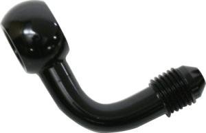 アクティブACTIVE バンジョーアダプター アルマイト/ブラック 90° 14609032