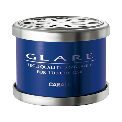 CARALLカーオール 晴香堂 車用 芳香剤 グレア 缶 スカッシュ 60g 1055