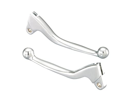 キタコKITACO パワーレバーセット ブレーキ/クラッチ 左右1SET モンキー/ゴリラ クロームメッキ仕上げ 525-1086110