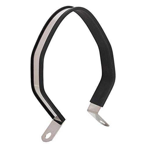 Keenso サイレンサーバンド パンチャータイプ 耐熱ゴム付 マフラーバンド エキゾーストパイプブラケッ..