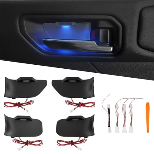 Mixsuper ランドクルーザー250 インナードアハンドル LEDイルミネーション ランクル250 室内灯 2835SMD ブルー発光 雰囲(2)