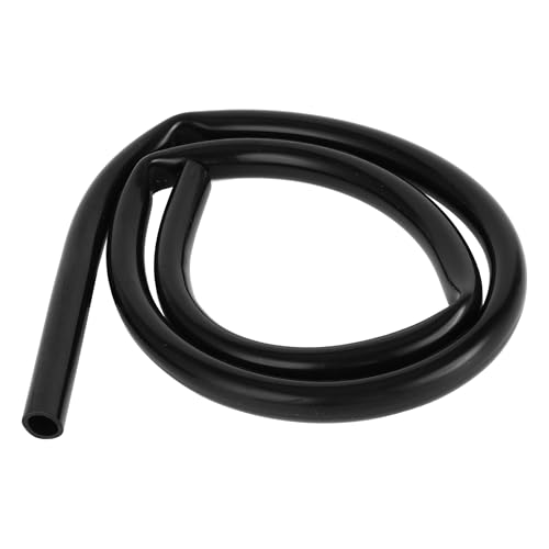 ACROPIX 130PSI最大圧力シリコンバキュームチューブホース自動車用バキュームライン高温4FT 1/2 12mm ID 2mm厚 黒シリ